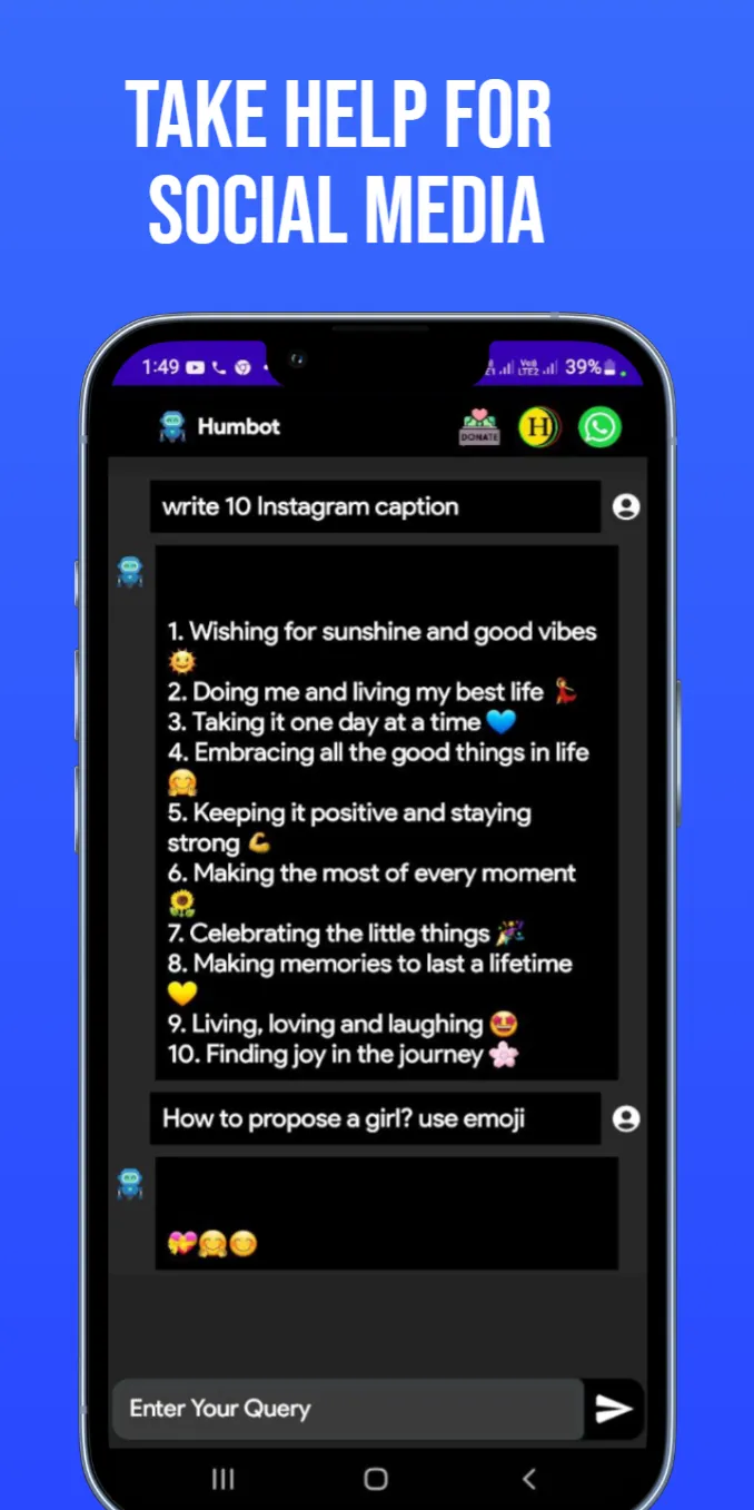 Humbot | Indus Appstore | Screenshot