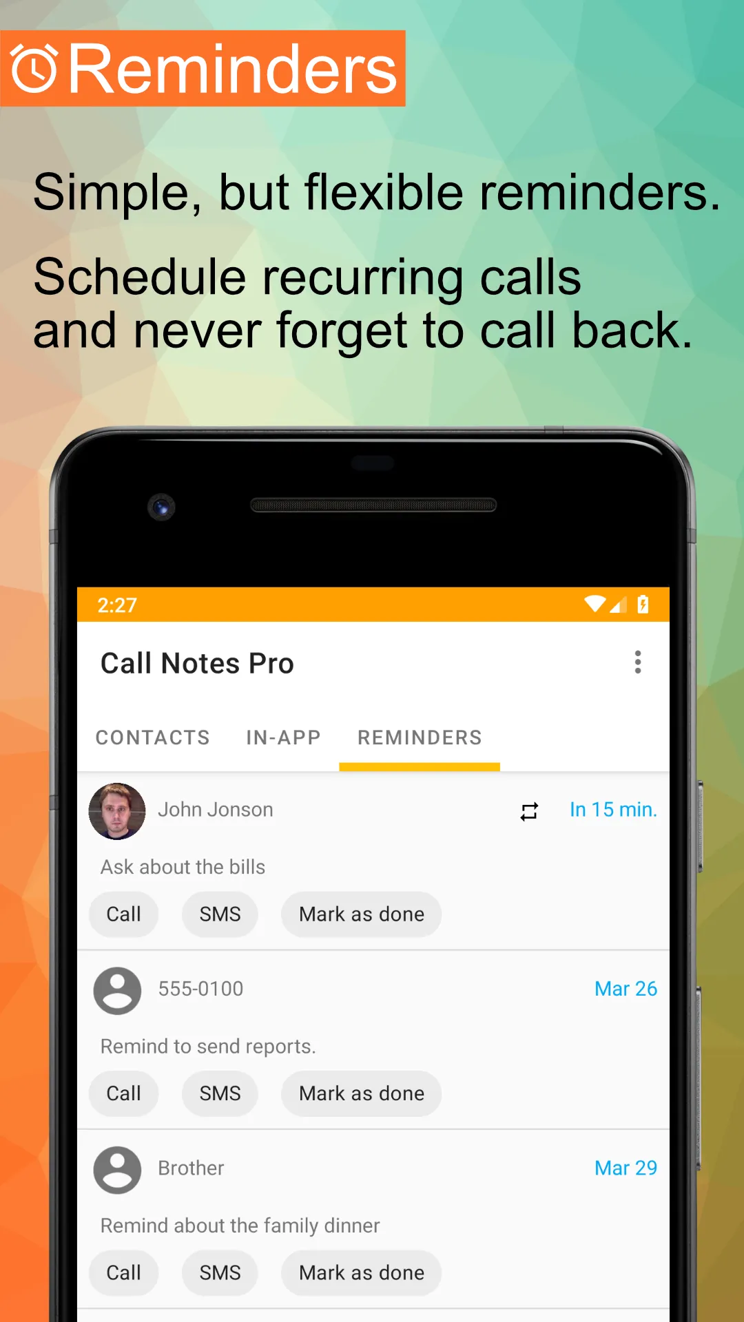 Call Notes Pro | Indus Appstore | Screenshot