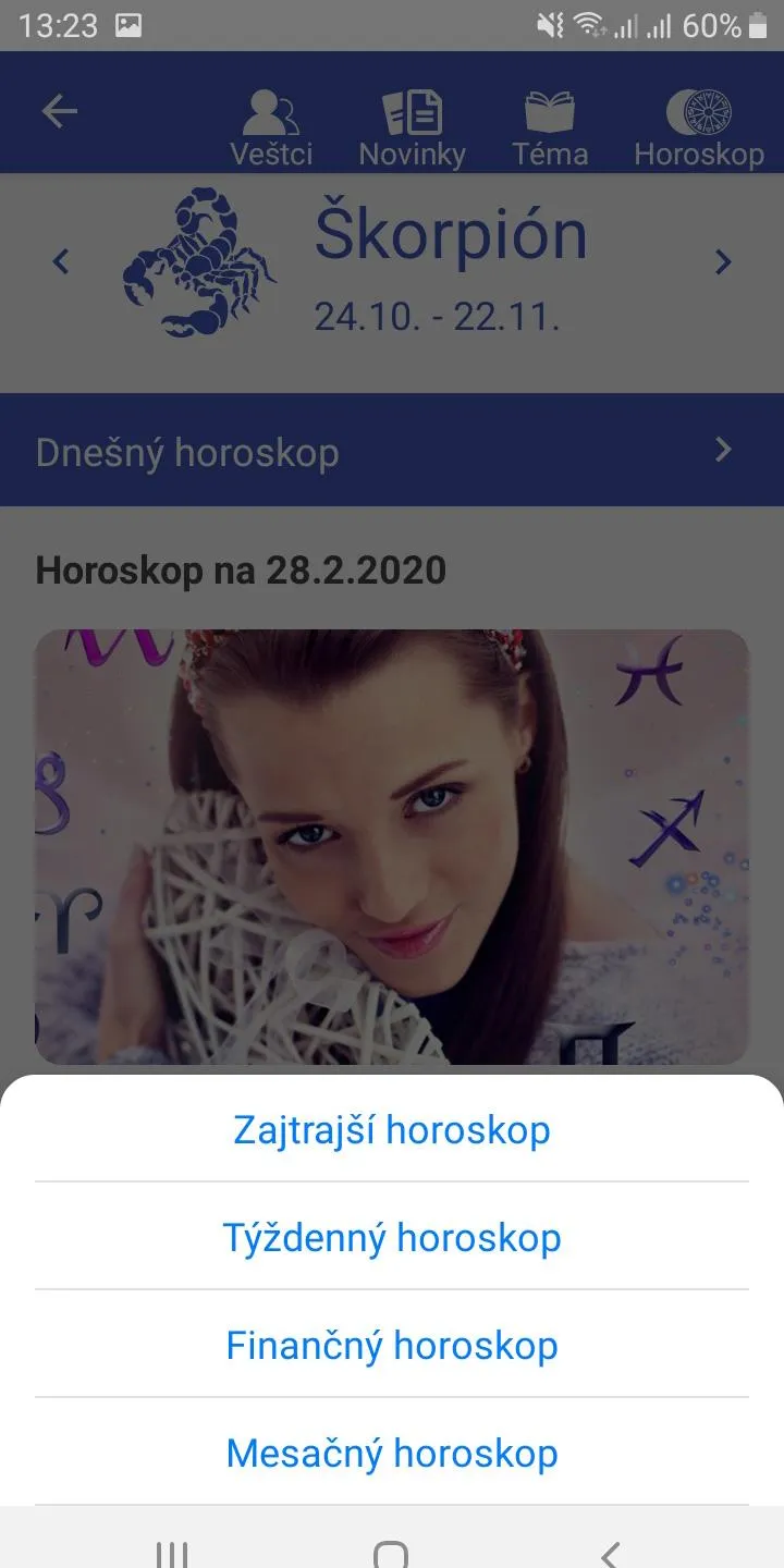 Moneo - horoskopy a veštenie | Indus Appstore | Screenshot