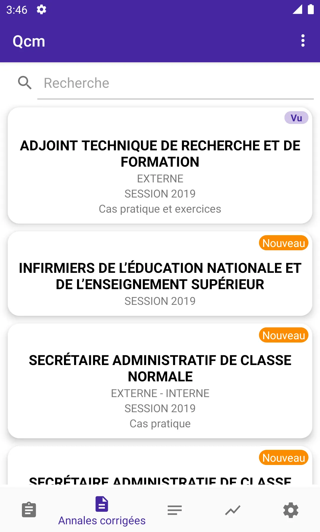 Préparation concours fonction  | Indus Appstore | Screenshot