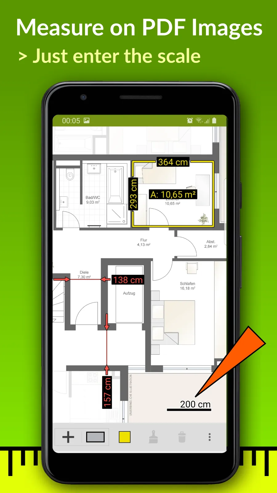 ImageMeter - photo measure | Indus Appstore | Screenshot