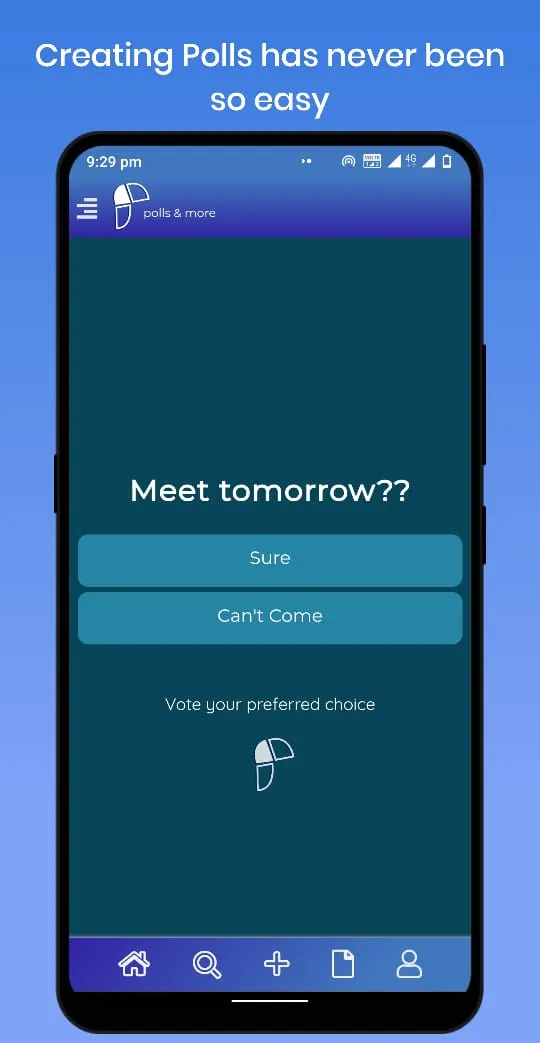 Pollin Polls | Indus Appstore | Screenshot