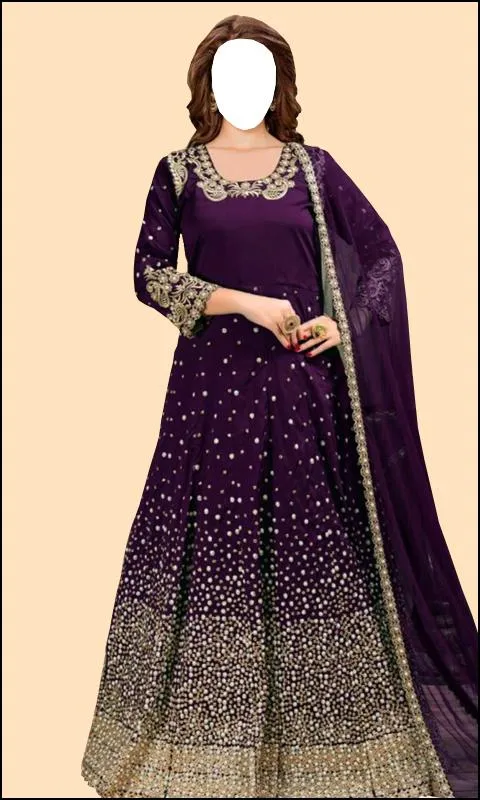 Women Anarkali Dress PhotoSuit | Indus Appstore | Screenshot