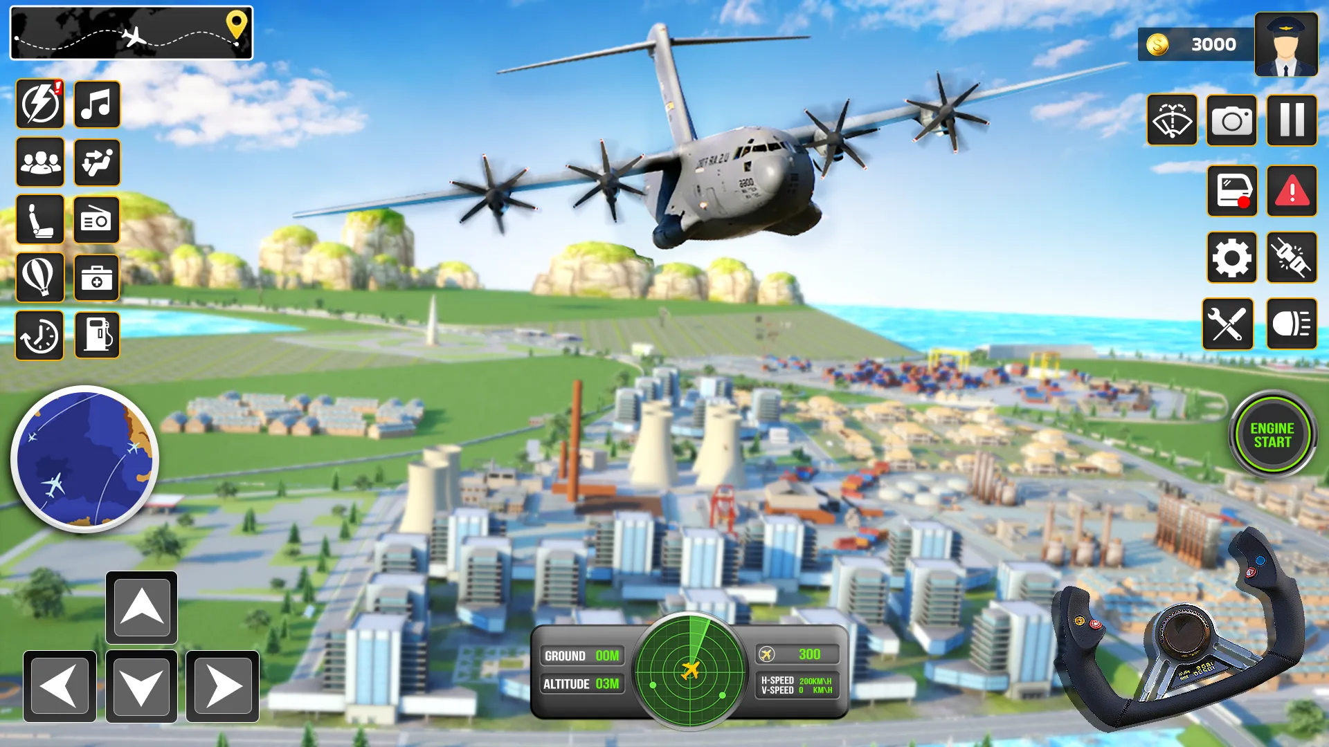 Car Transporter Airplane Pilot | Indus Appstore | Screenshot