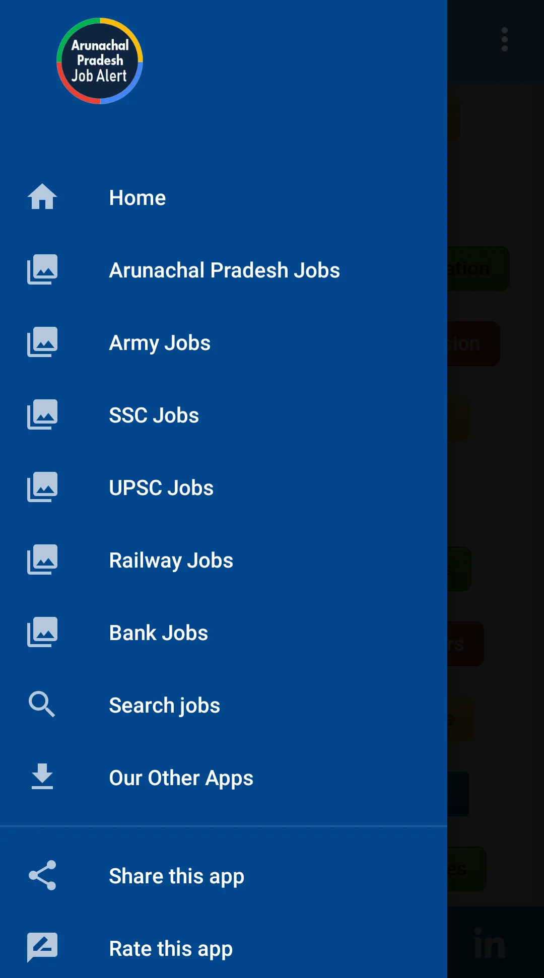 Arunachal Pradesh Job Alert | Indus Appstore | Screenshot