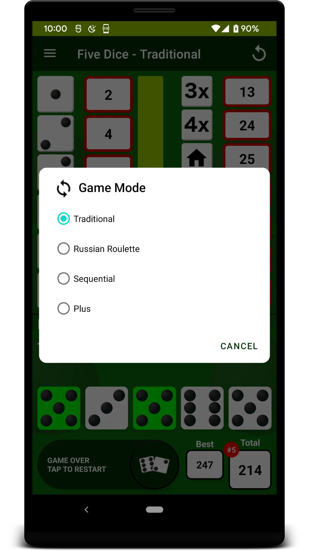 Five Dice | Indus Appstore | Screenshot