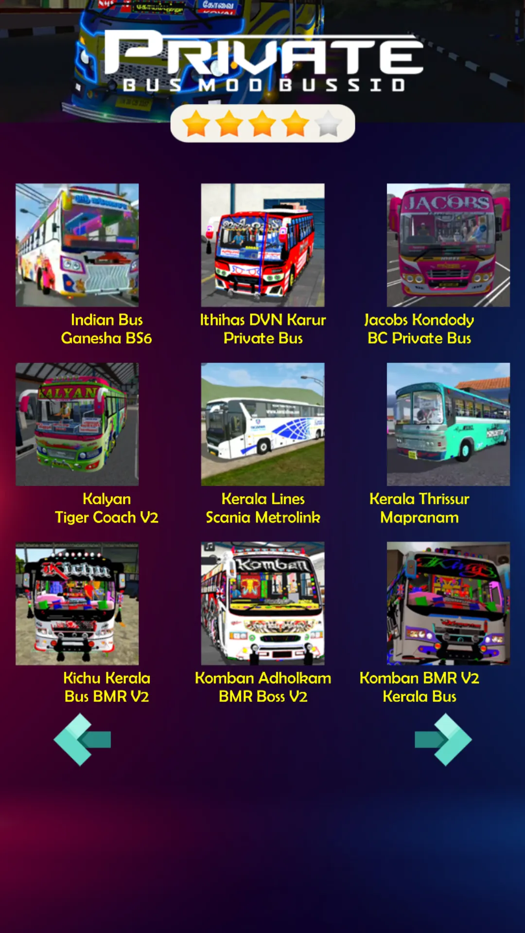 Private Bus Mod Bussid | Indus Appstore | Screenshot