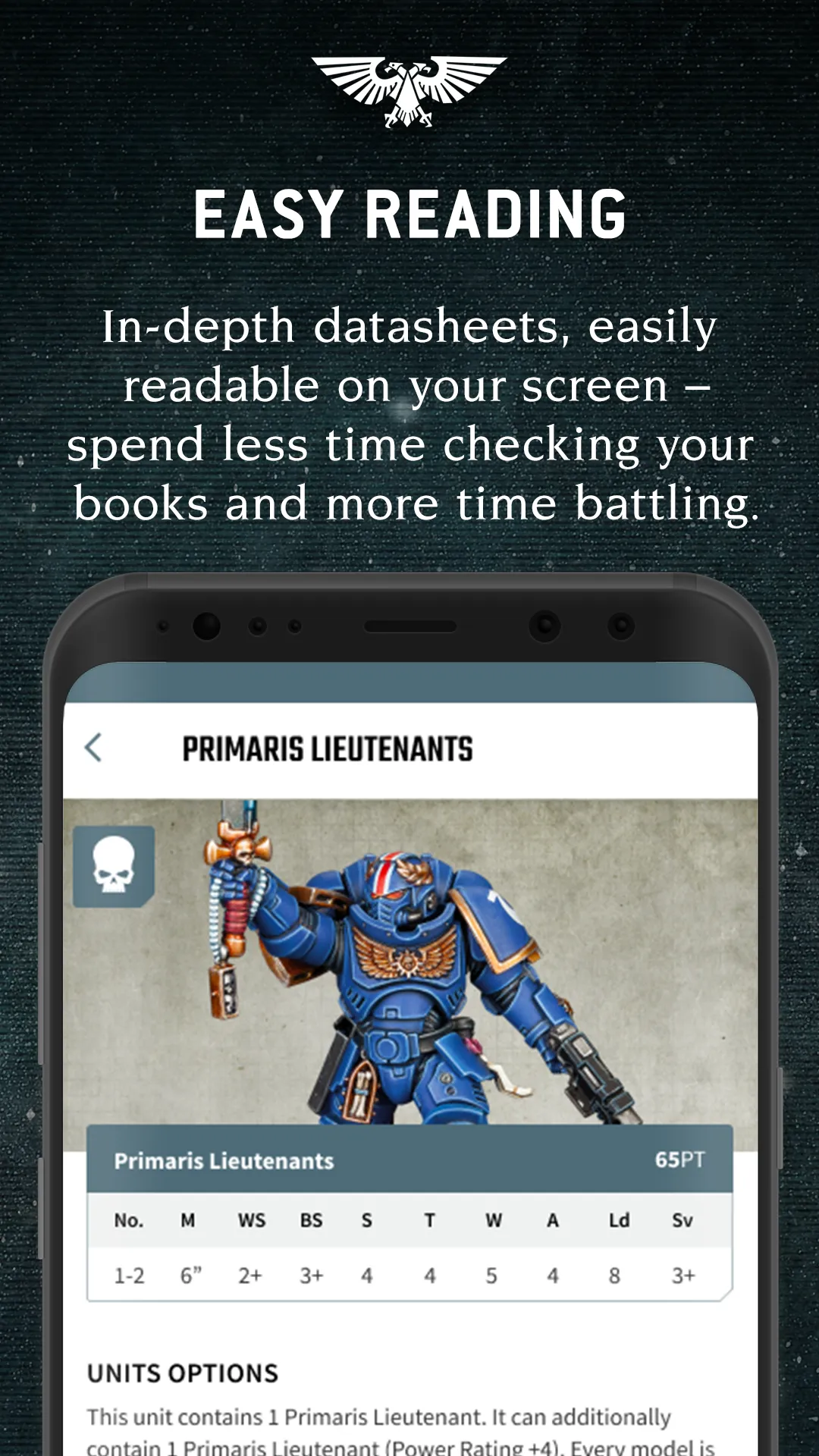 (OLD)Warhammer 40,000:The App | Indus Appstore | Screenshot