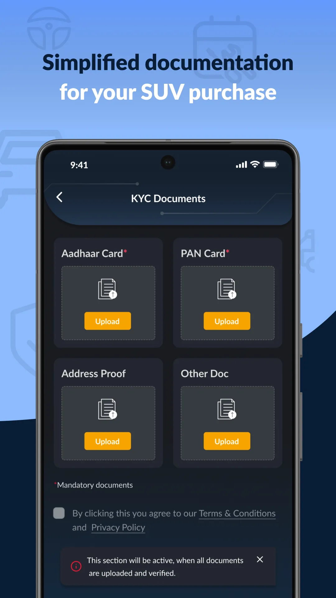Mahindra For You | Indus Appstore | Screenshot