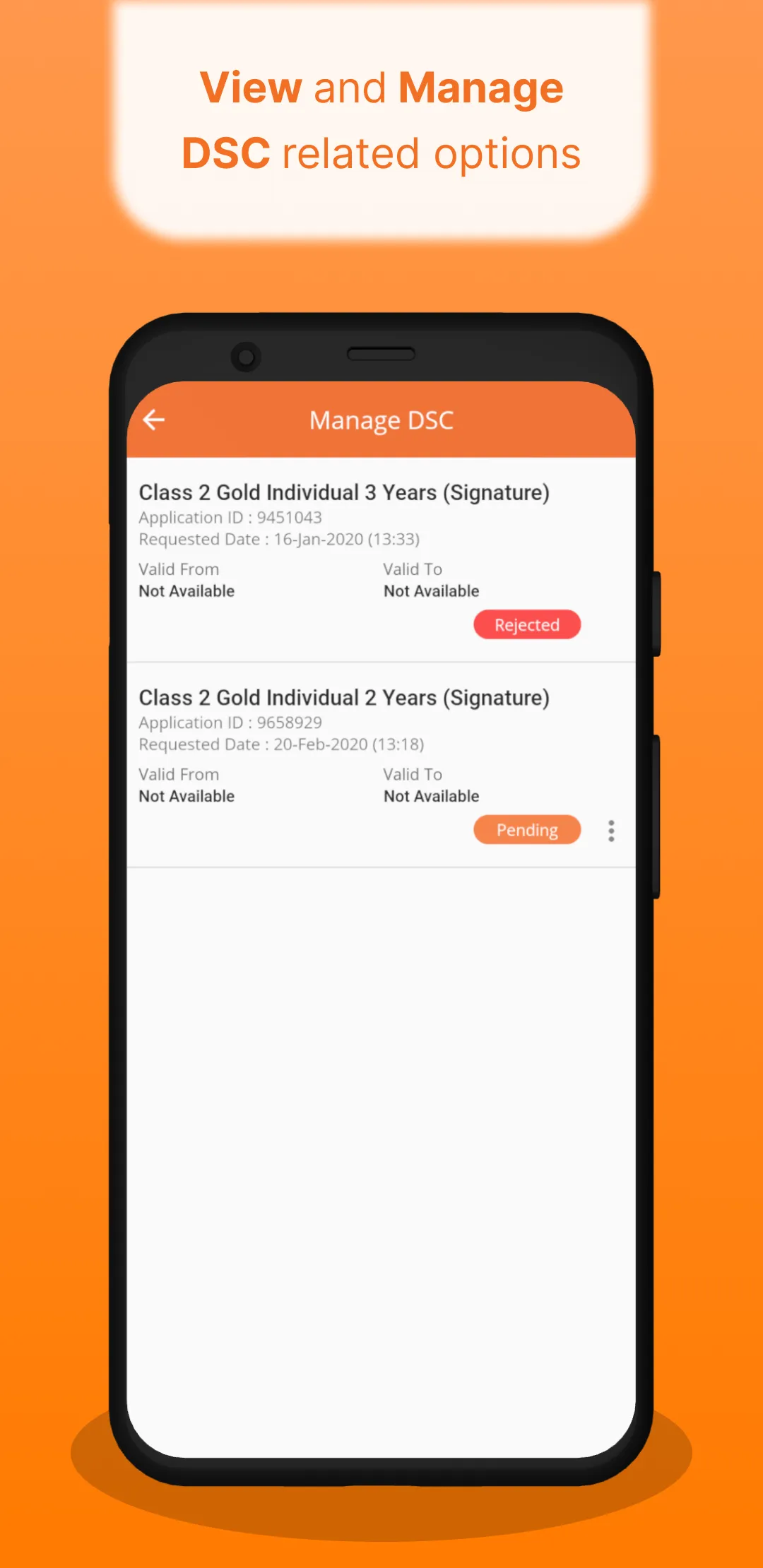 eMudhra App | Indus Appstore | Screenshot