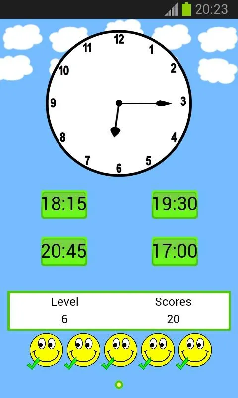 clock game for kids | Indus Appstore | Screenshot