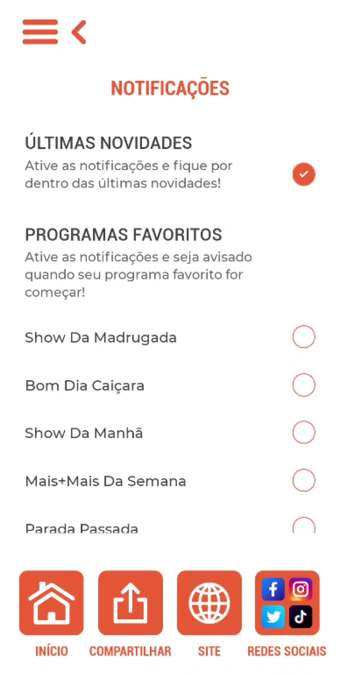 Rádio Caiçara - 96,7 FM | Indus Appstore | Screenshot