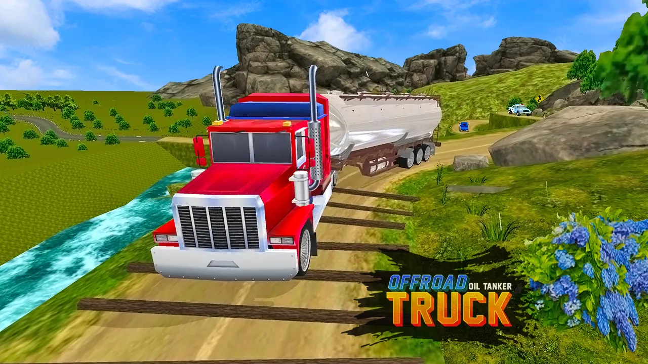 Offroad Oil Tanker Truck Game | Indus Appstore | Screenshot