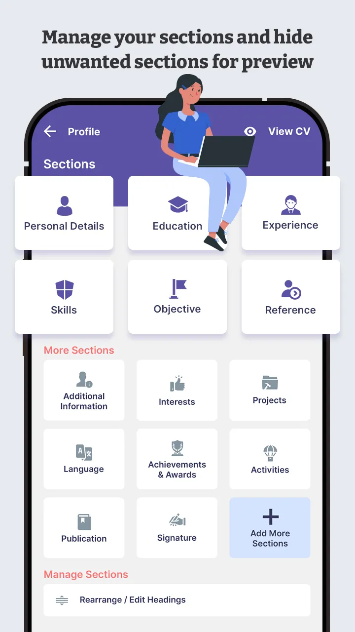 Professional Resume Builder | Indus Appstore | Screenshot