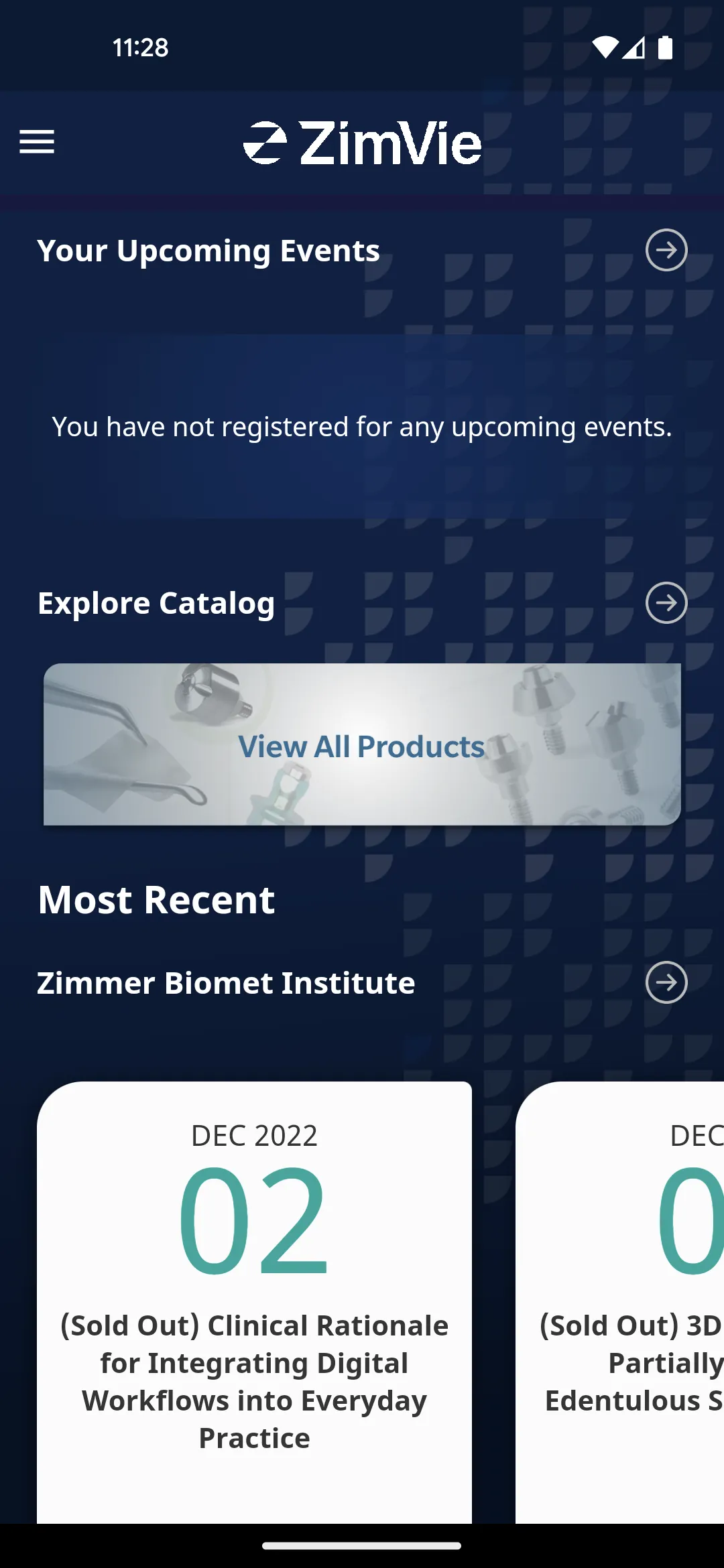 ZimVie Dental Education | Indus Appstore | Screenshot