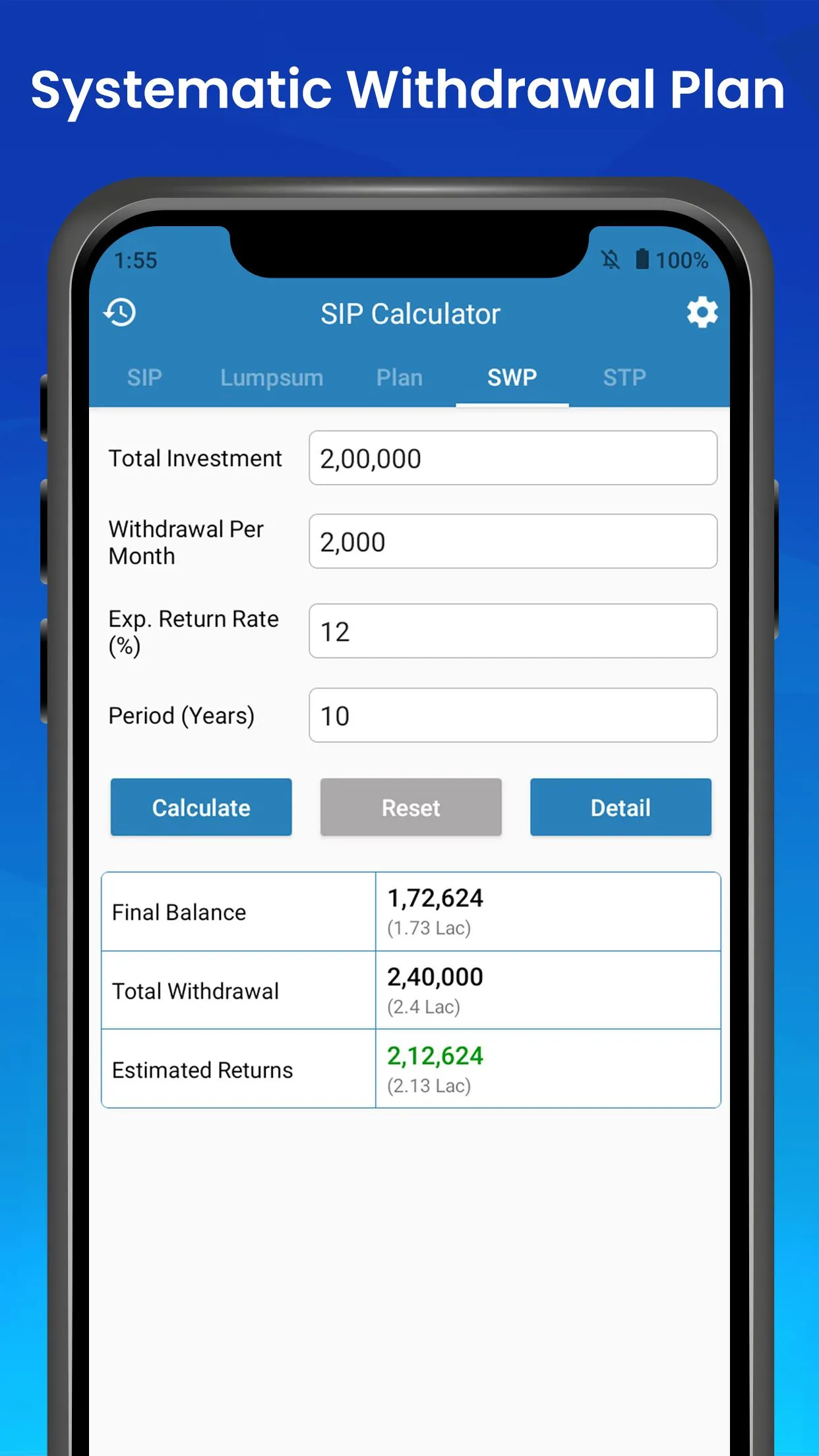 SIP Calculator | Indus Appstore | Screenshot