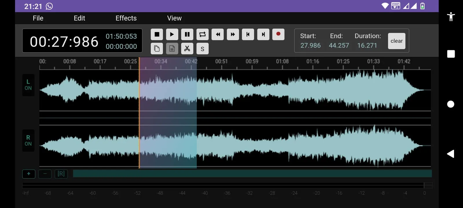 Audio Mass Audio Editor DAW | Indus Appstore | Screenshot