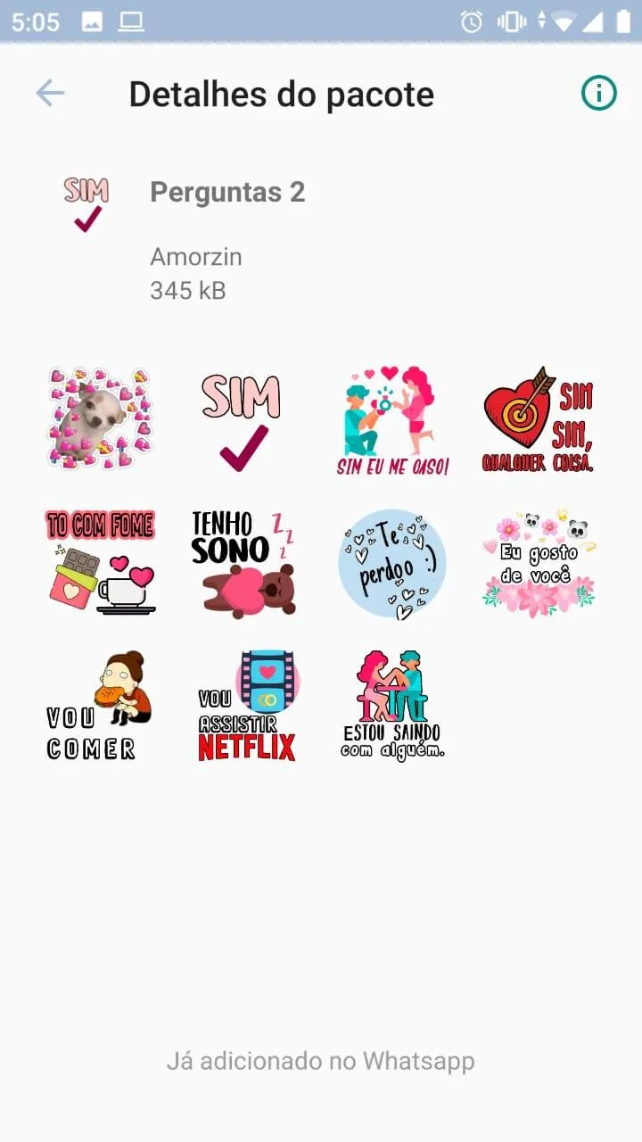 Figurinhas de amor WASticker | Indus Appstore | Screenshot