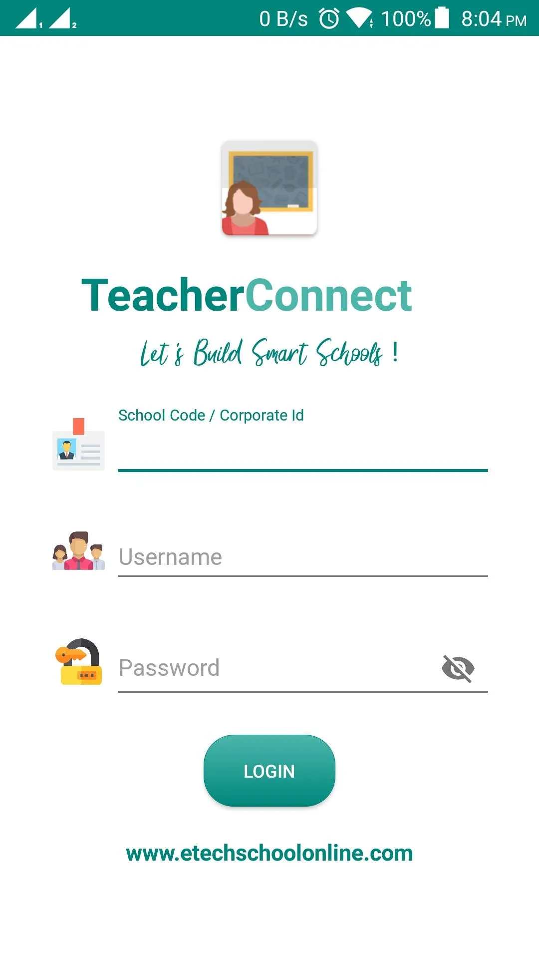 eTechSchool Teacher Connect | Indus Appstore | Screenshot