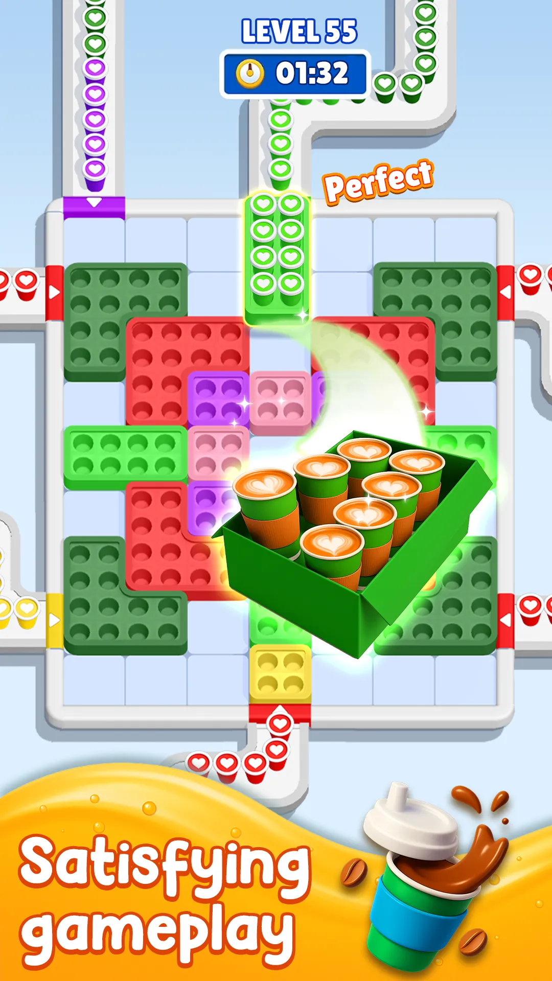 Coffee Master: Color Block | Indus Appstore | Screenshot