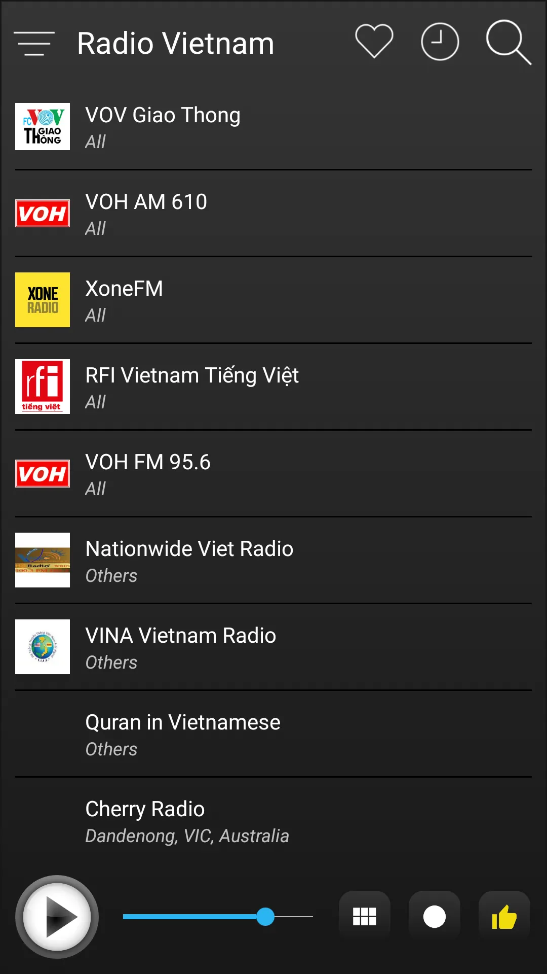 Vietnam Radio FM AM Music | Indus Appstore | Screenshot