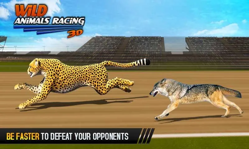 Wild Animals Racing 3D | Indus Appstore | Screenshot