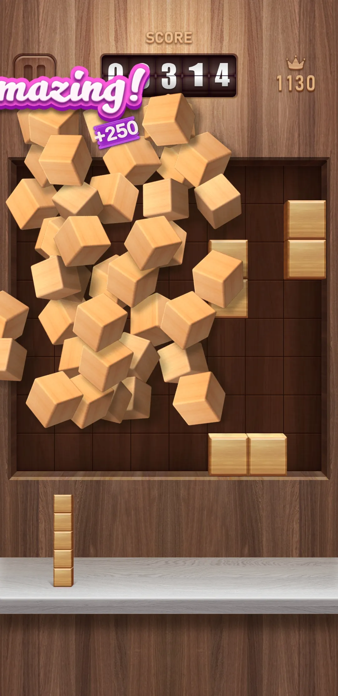 Wood Block Puzzle | Indus Appstore | Screenshot