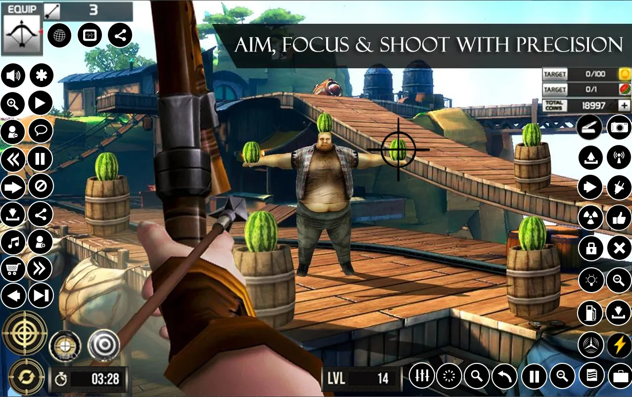 Watermelon Archery Games 3D | Indus Appstore | Screenshot