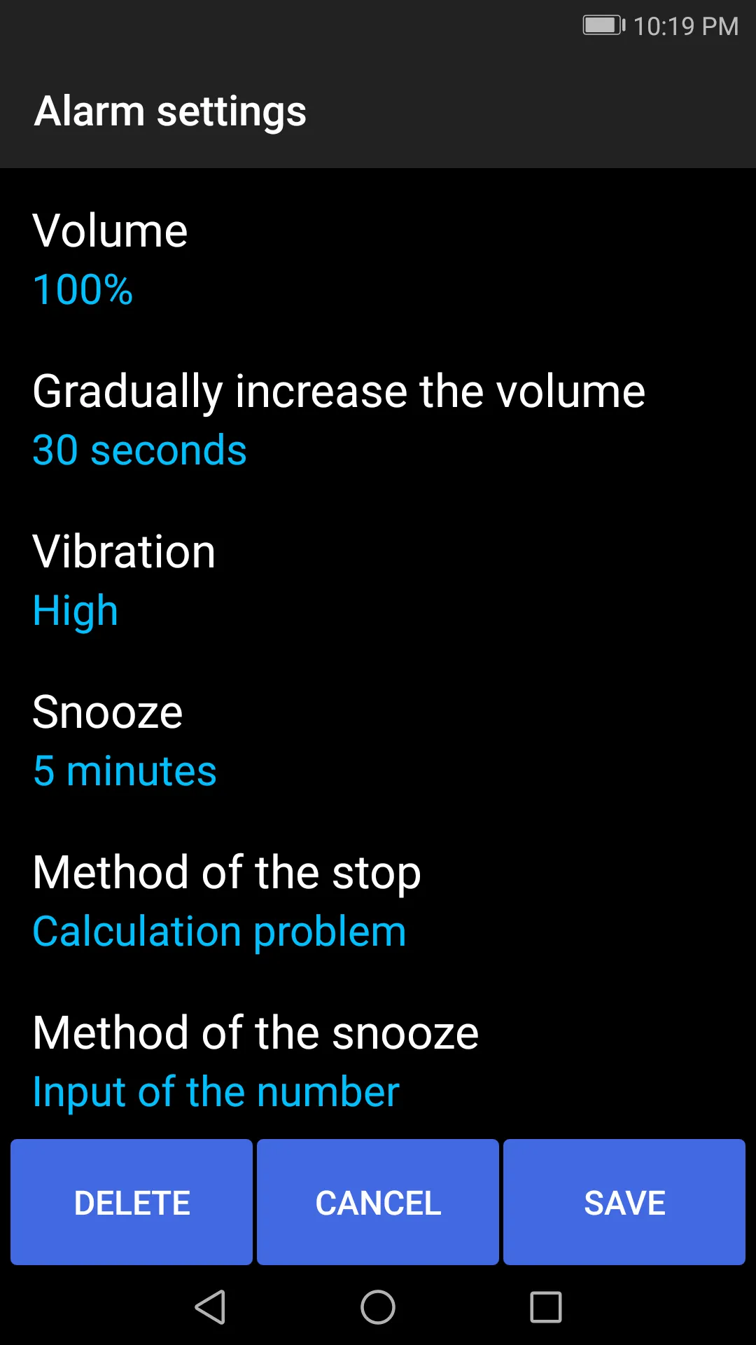 Talk! Alarm Clock | Indus Appstore | Screenshot