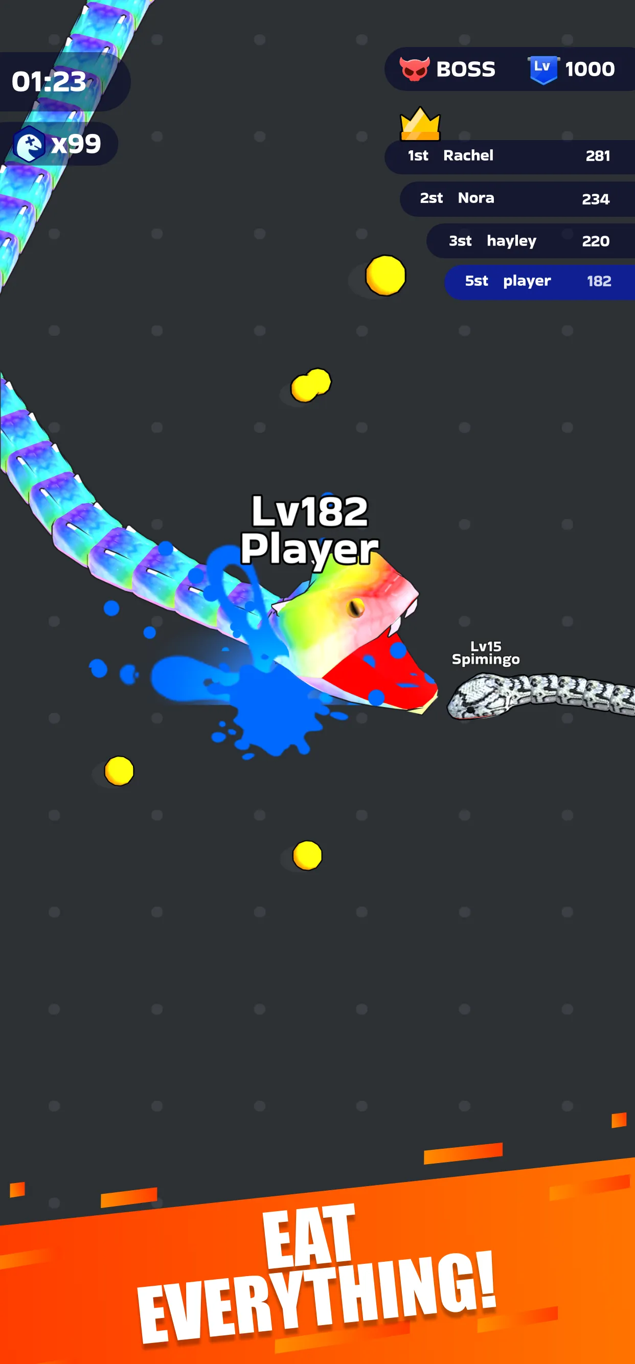 Snake Clash! | Indus Appstore | Screenshot