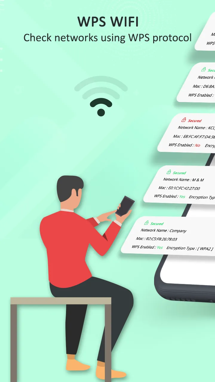 WPS WiFi Connect : WPA WiFi Te | Indus Appstore | Screenshot