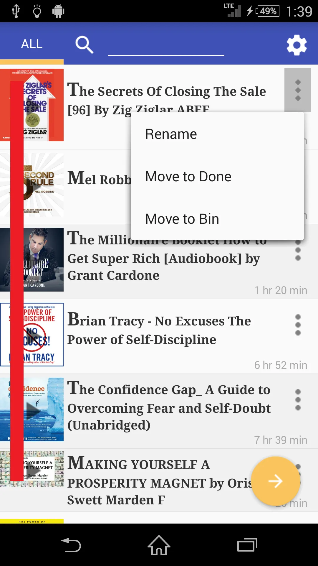 Raise Audiobook Player | Indus Appstore | Screenshot