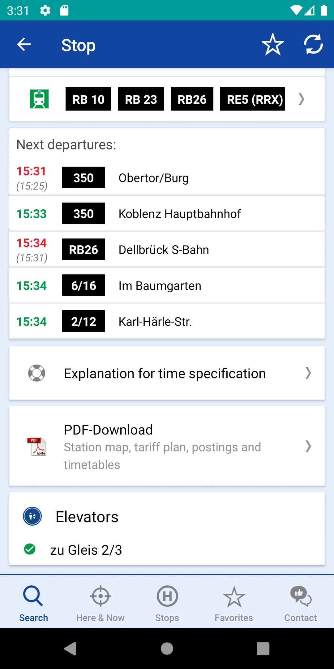 VRM Timetable & Tickets | Indus Appstore | Screenshot