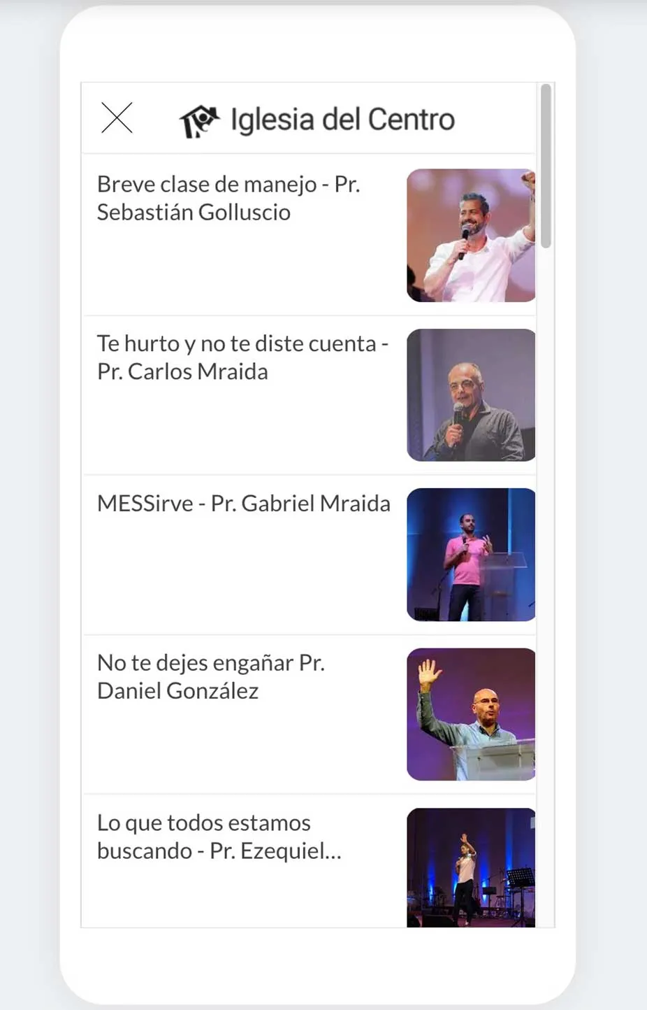 IGLESIA DEL CENTRO | Indus Appstore | Screenshot