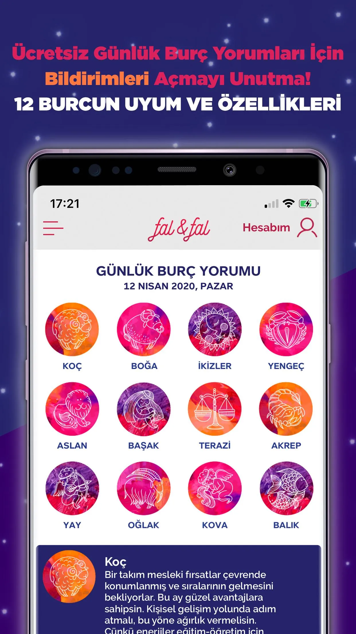 FalveFal - Gerçek Falcılar | Indus Appstore | Screenshot