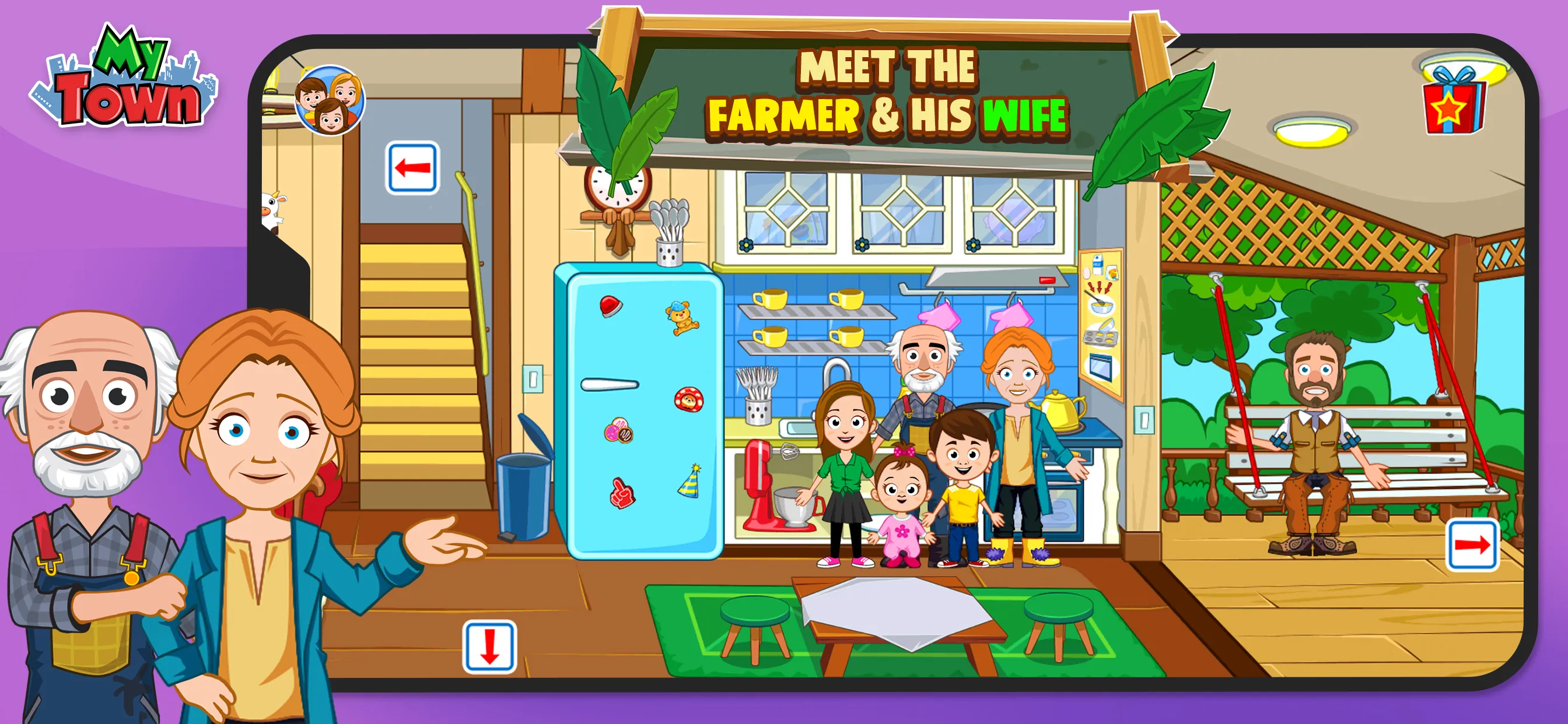 My Town Farm Animal game | Indus Appstore | Screenshot