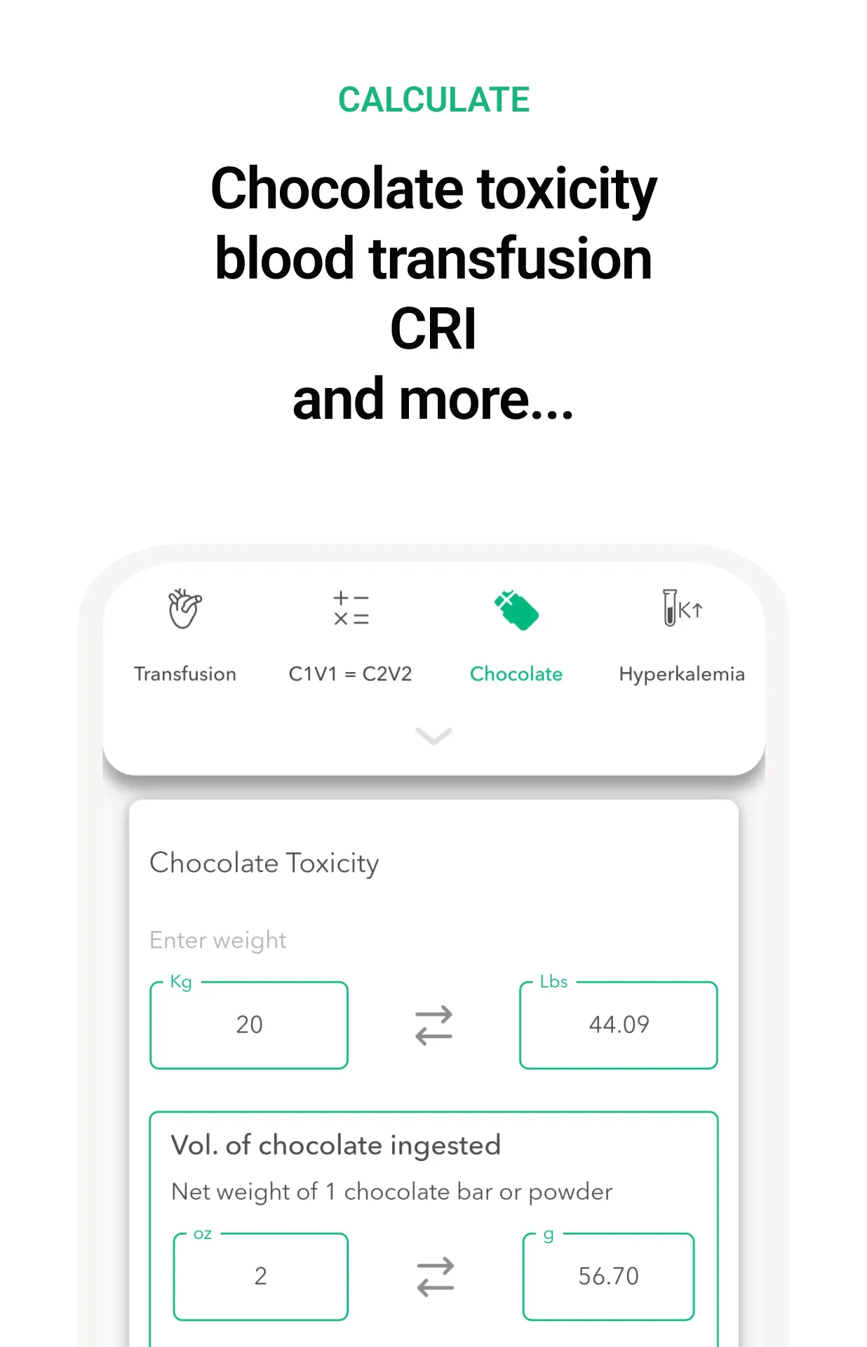 Vet Easy - Drugs & Calculators | Indus Appstore | Screenshot