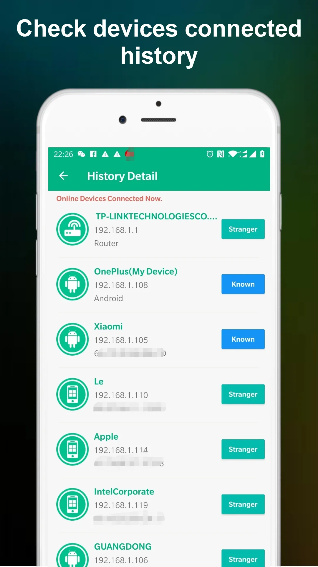 Who is on my WiFi - WiFi Scan | Indus Appstore | Screenshot
