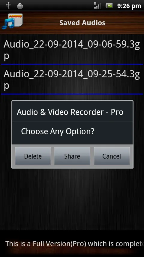 Audio and Video Recorder Lite | Indus Appstore | Screenshot