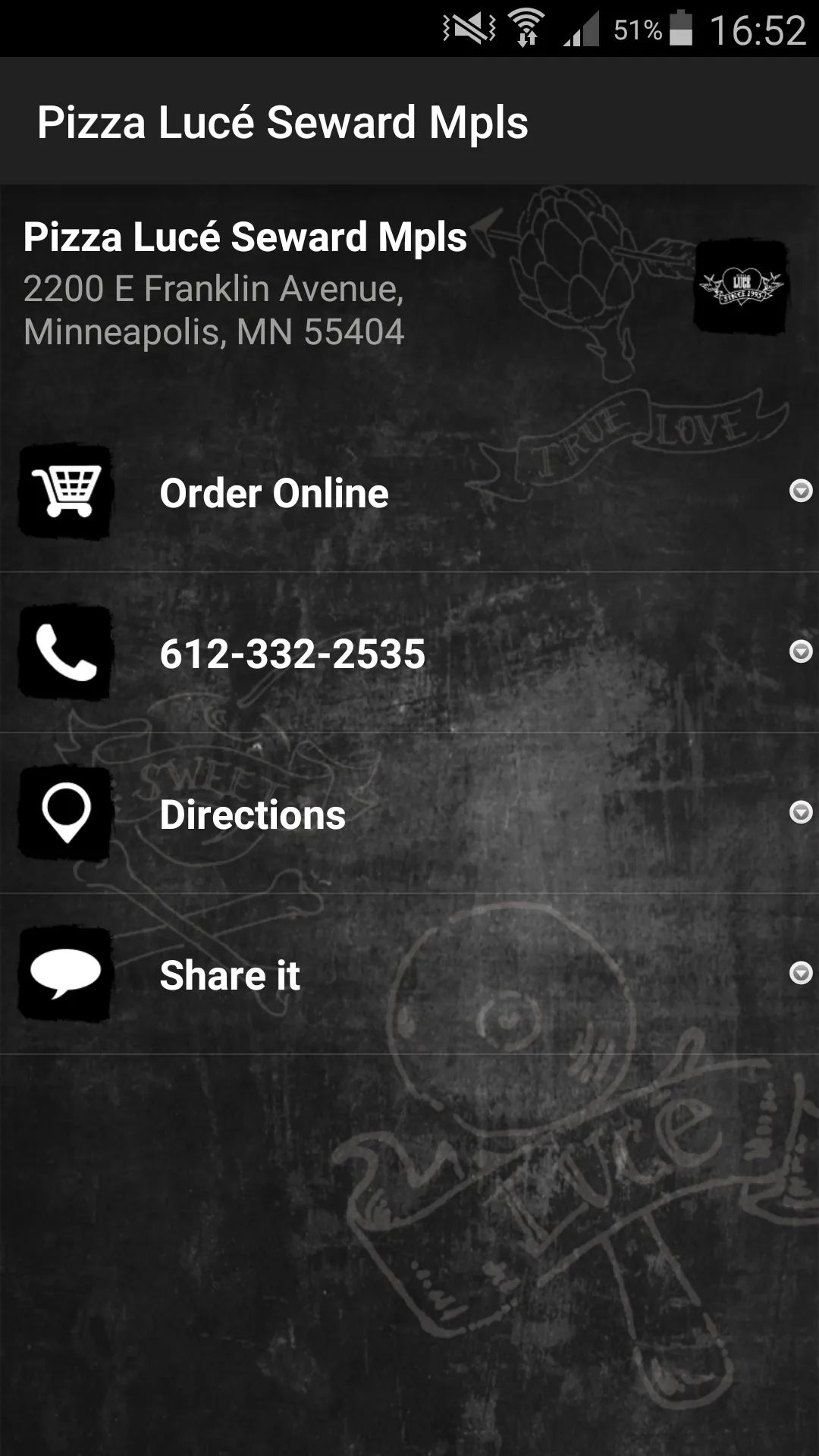 Pizza Luce | Indus Appstore | Screenshot