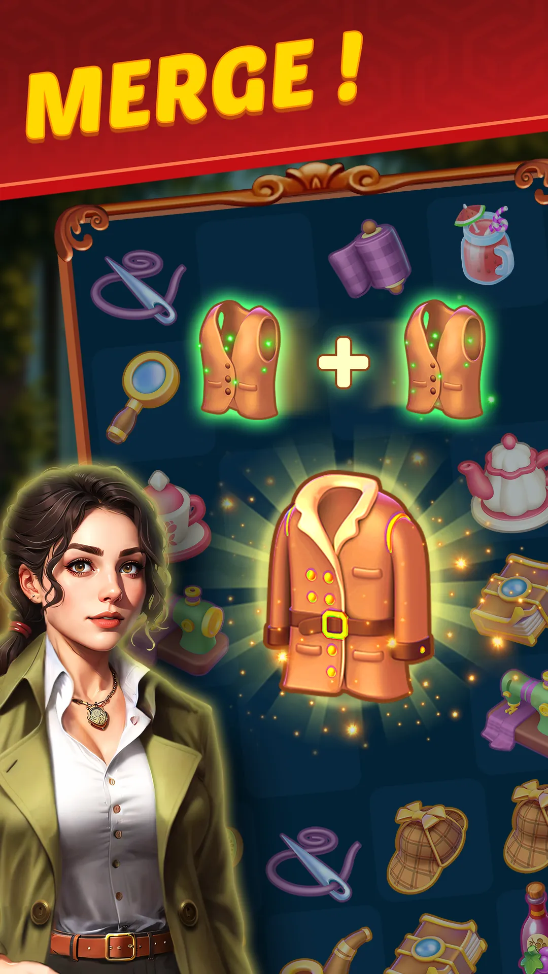 Sherlock: Mystery Merge | Indus Appstore | Screenshot