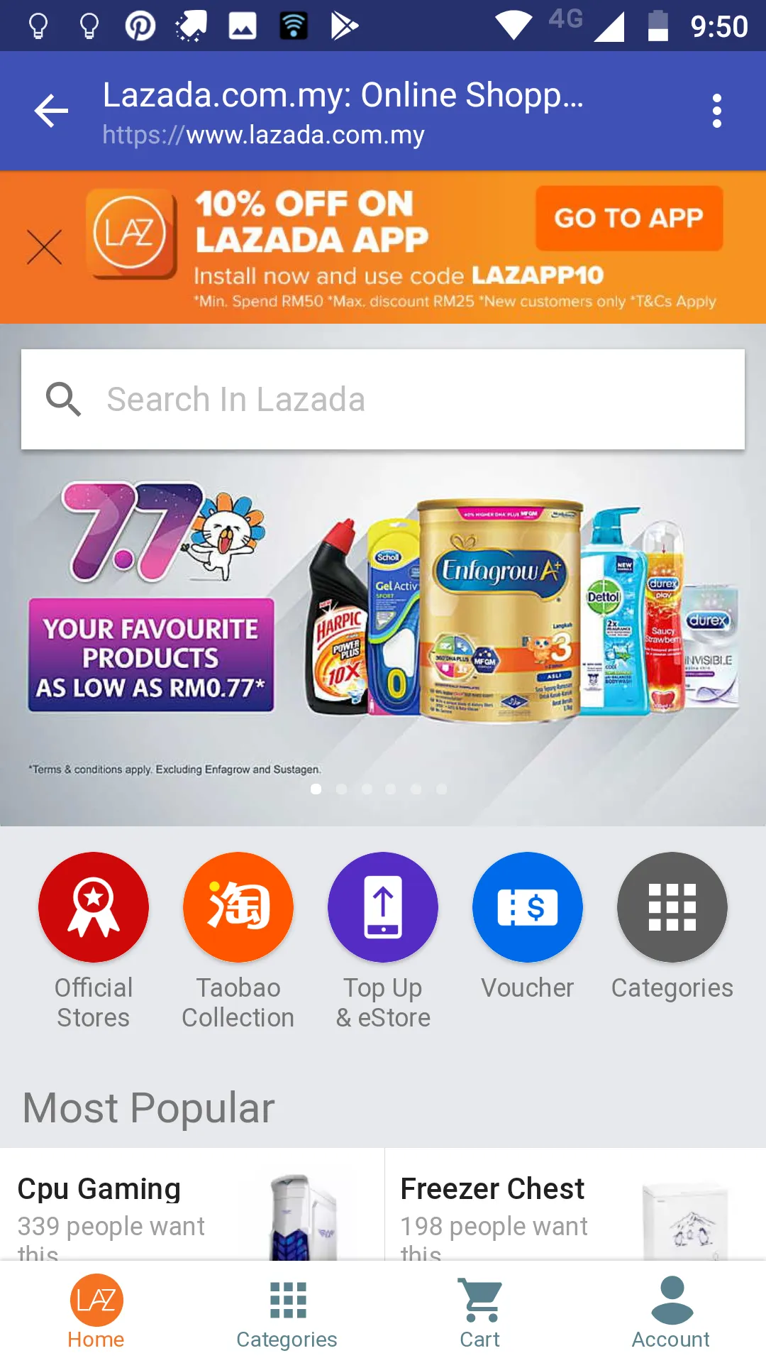 Malaysia Shopping Online | Indus Appstore | Screenshot