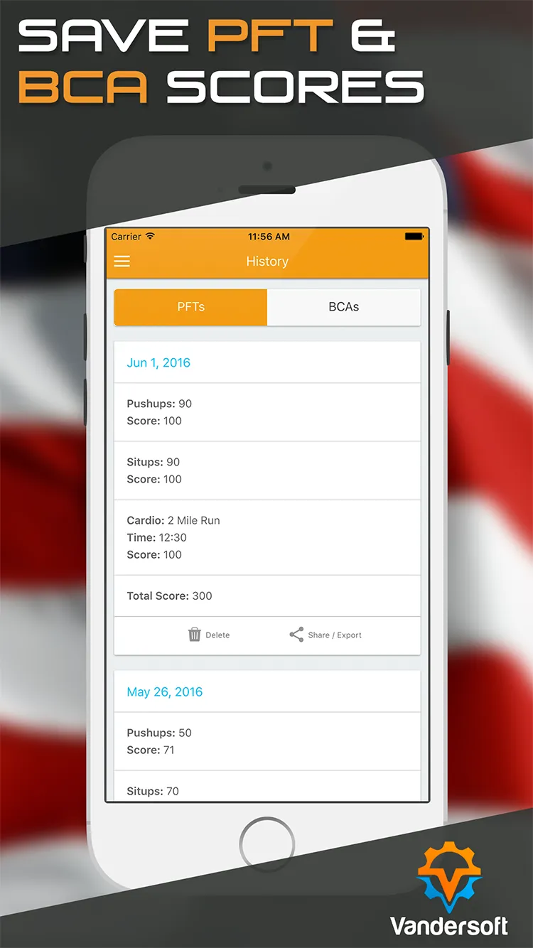 Army PRT - U.S. Army APFT Calc | Indus Appstore | Screenshot