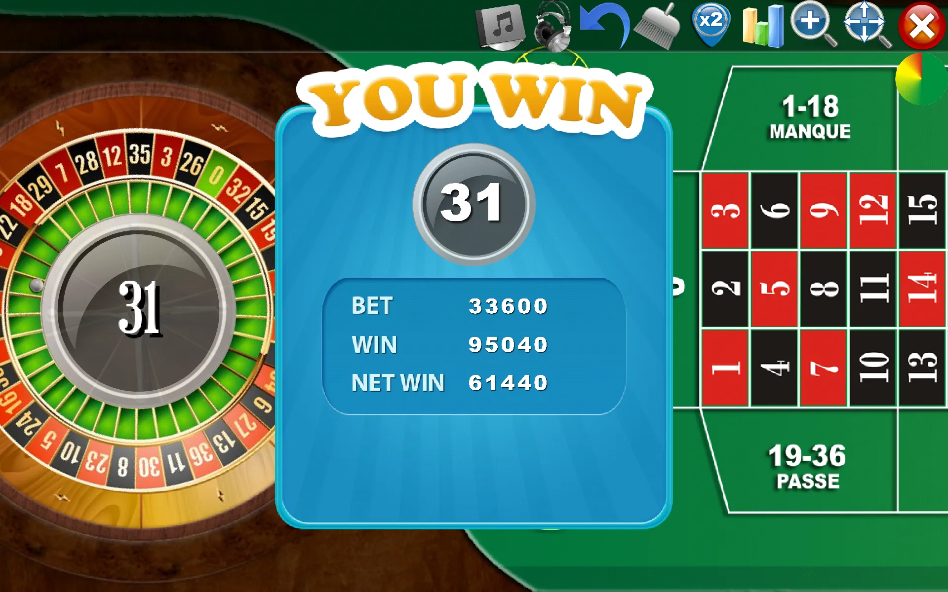 FRENCH Roulette | Indus Appstore | Screenshot