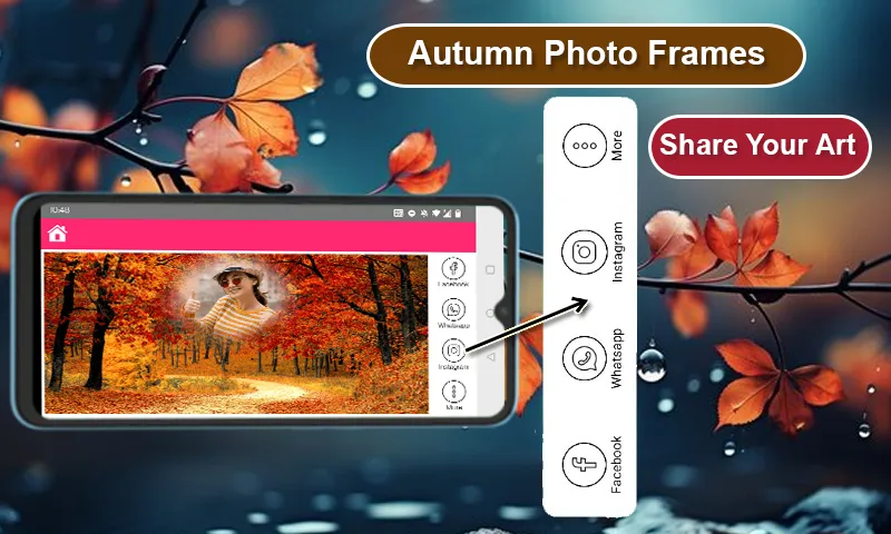 Autumn Photo Frames | Indus Appstore | Screenshot