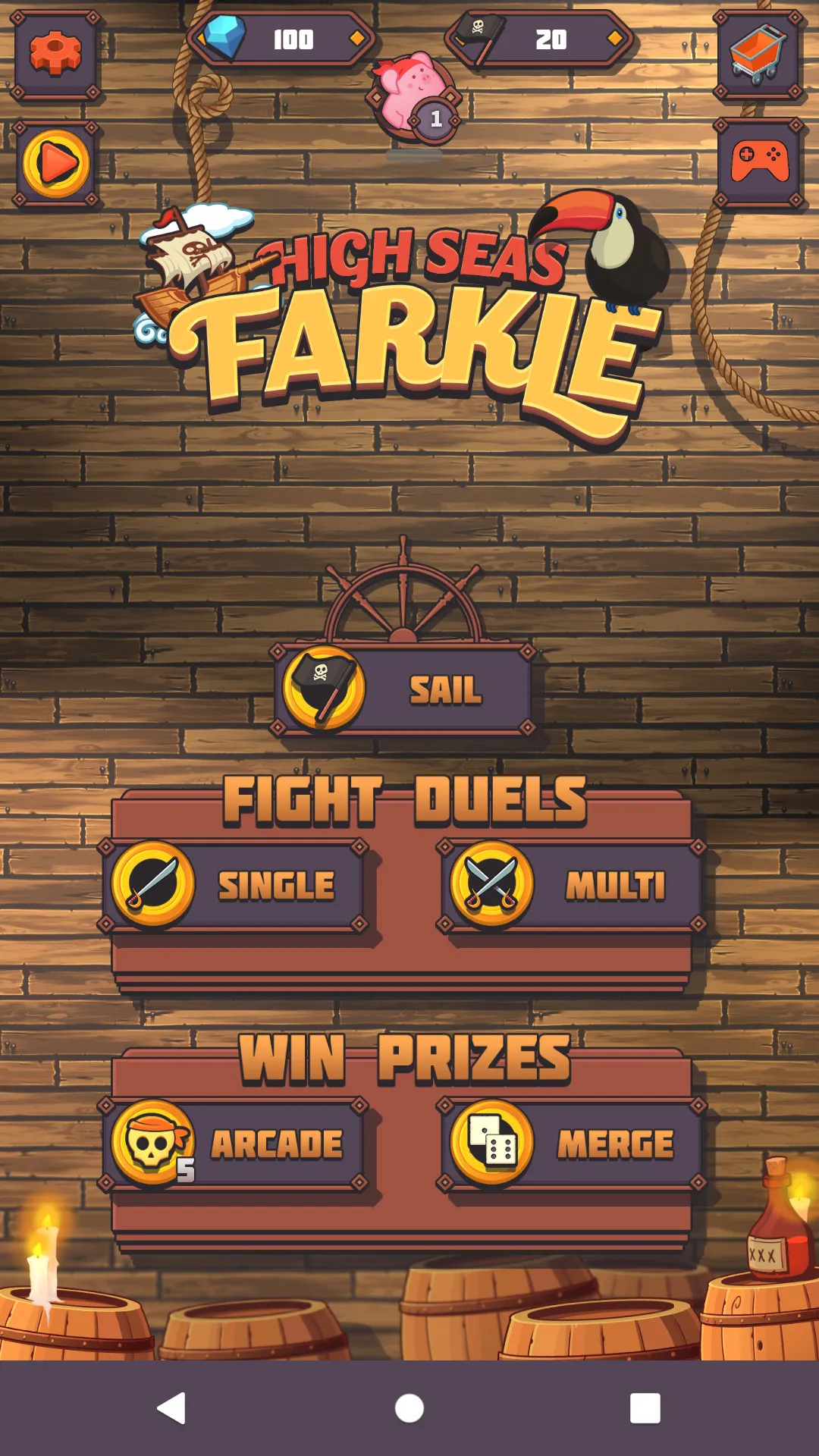 Farkle High Seas Dice | Indus Appstore | Screenshot