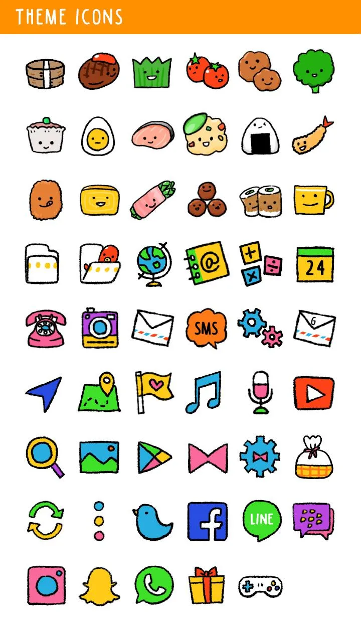 Bento Buddies Theme | Indus Appstore | Screenshot