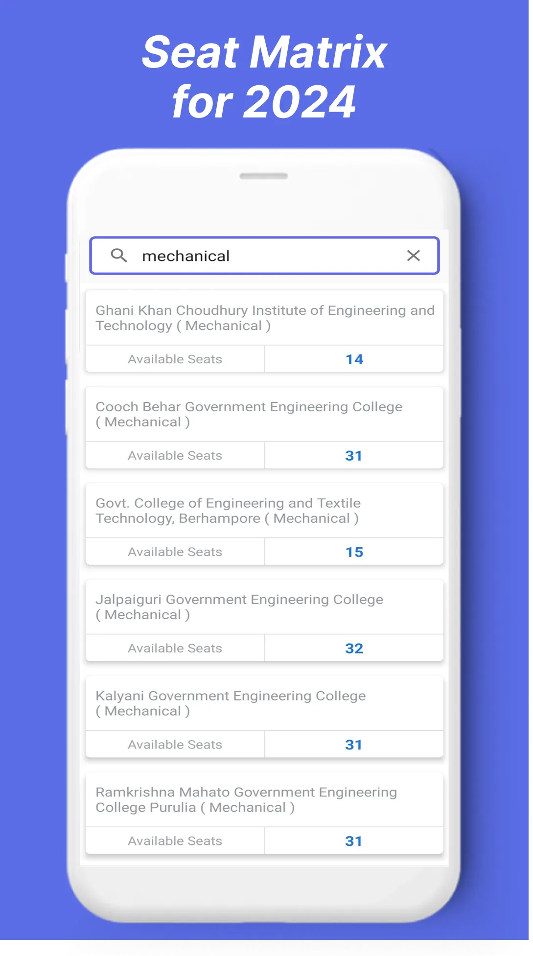 WBJEE Counselling 2024 | Indus Appstore | Screenshot