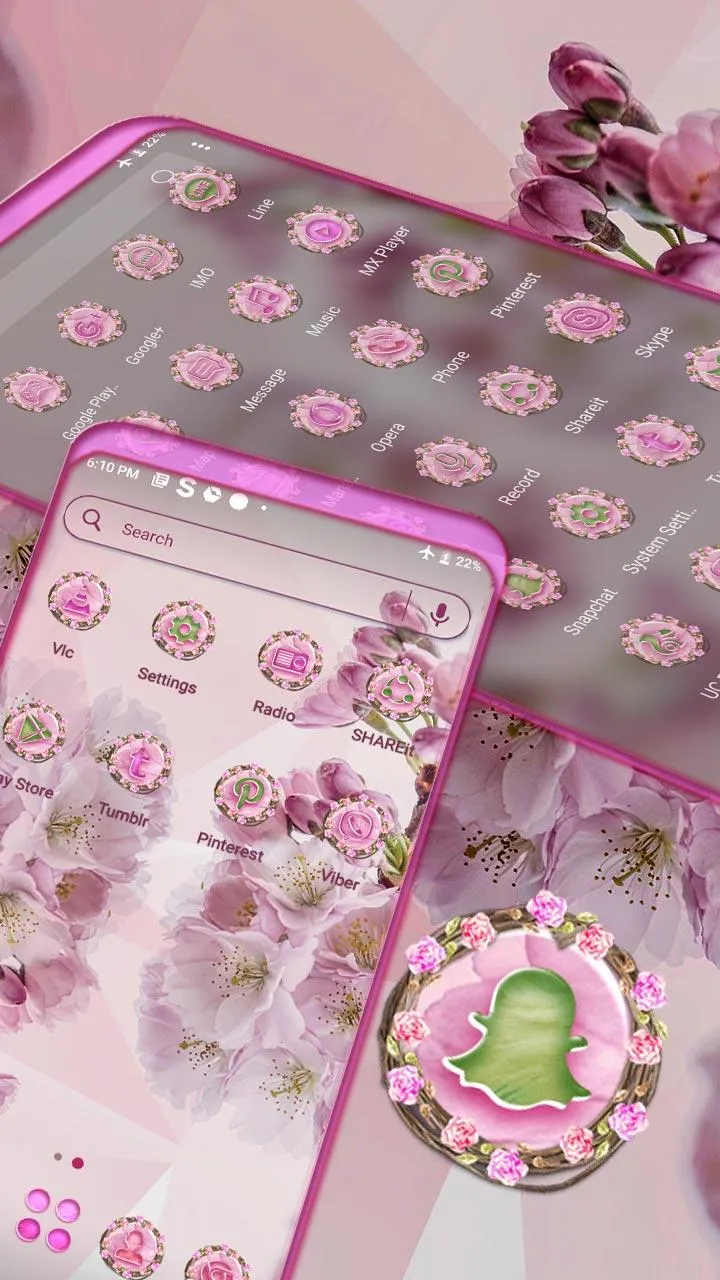 Cherry Blossom Sakura Theme | Indus Appstore | Screenshot