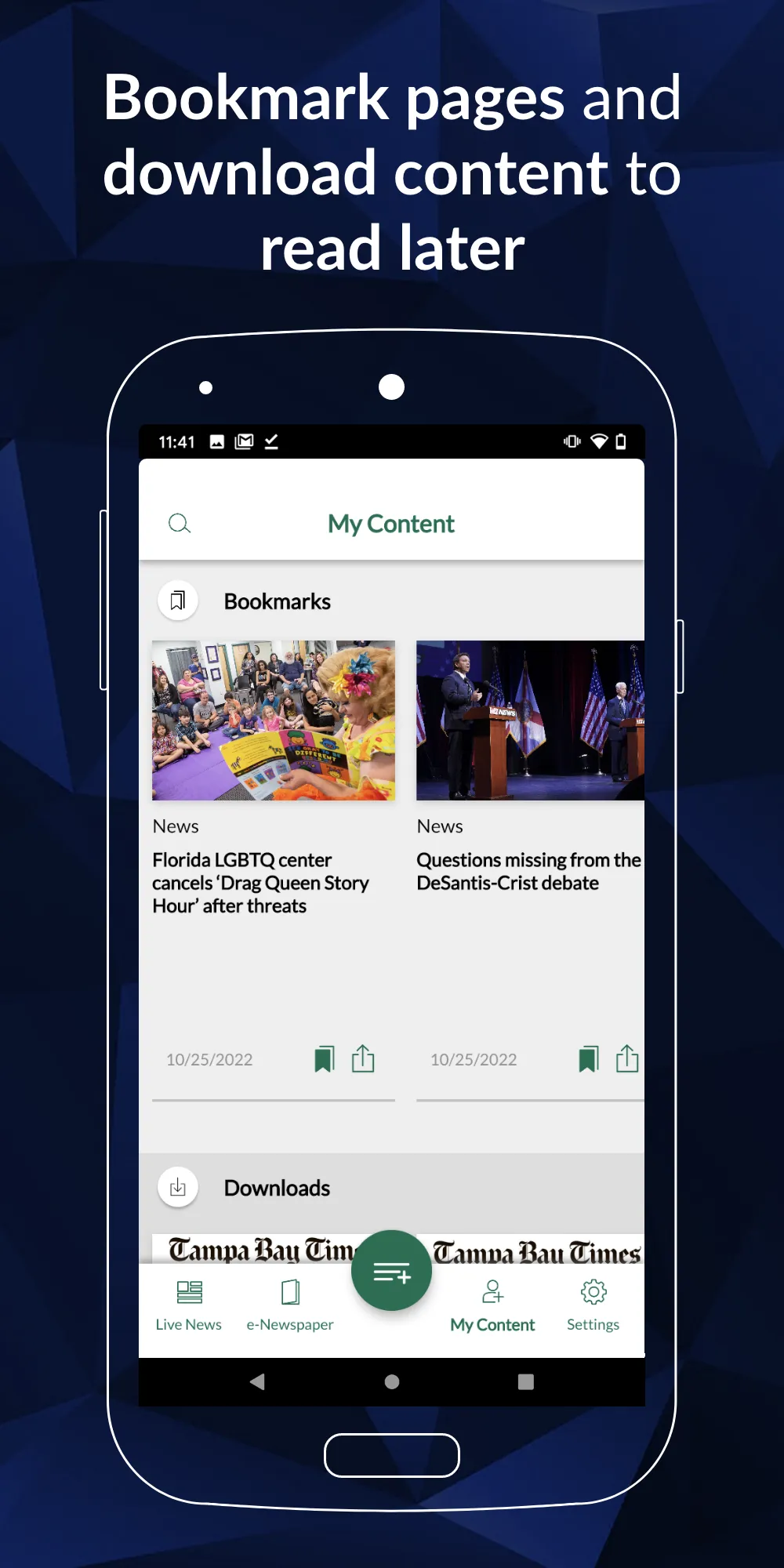 Tampa Bay Times e-Newspaper | Indus Appstore | Screenshot